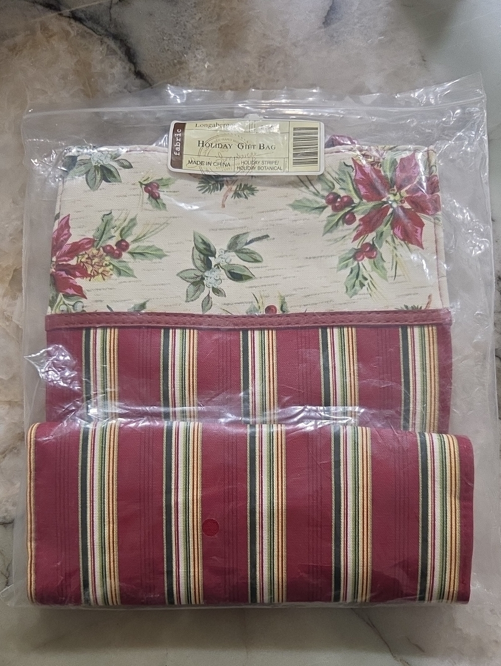 Longaberger Holiday Gift Bag [23540]